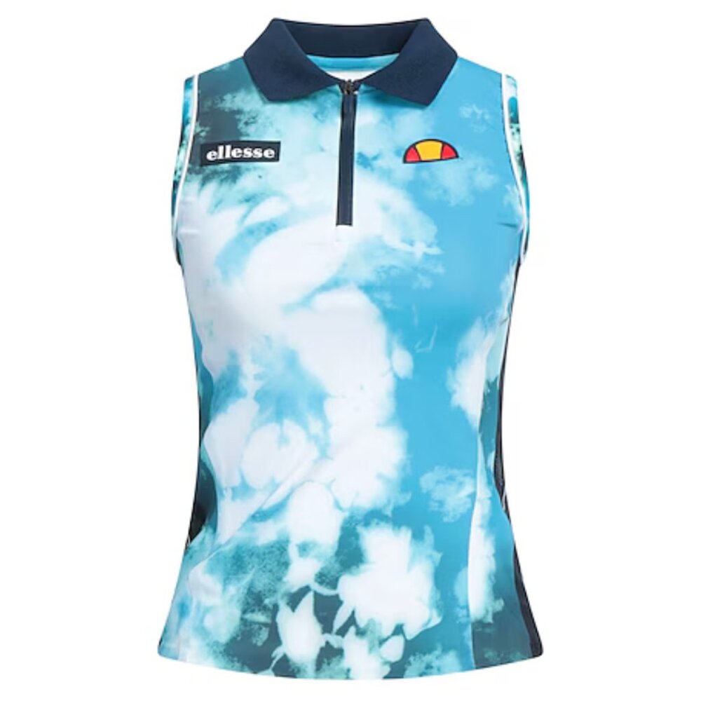 Ellesse Women's Conchiglia Sleeveless Tennis Polo Size M